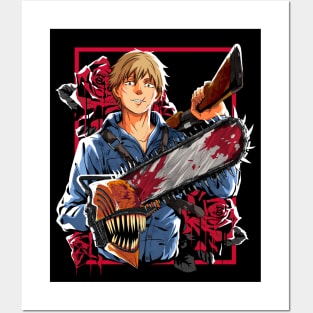 Evil Chainsaw Devil Posters and Art